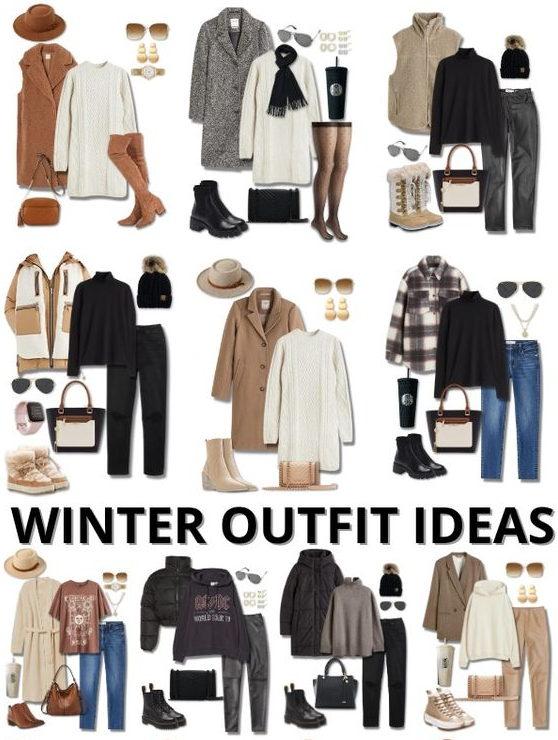 Effortless & Stylish Winter Capsule Wardrobe for Winter 2023/2024